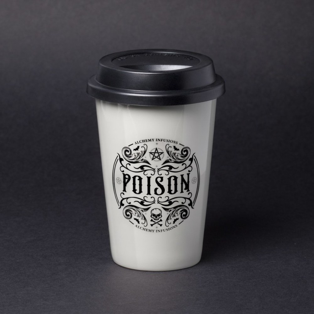 Alchemy - Poison Travel mug - Off white